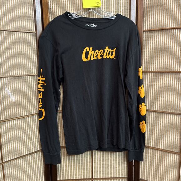 Vintage Graphic T-Shirts - Chester Cheetos - Size M- Long Sleeve - Picture 1 of 5